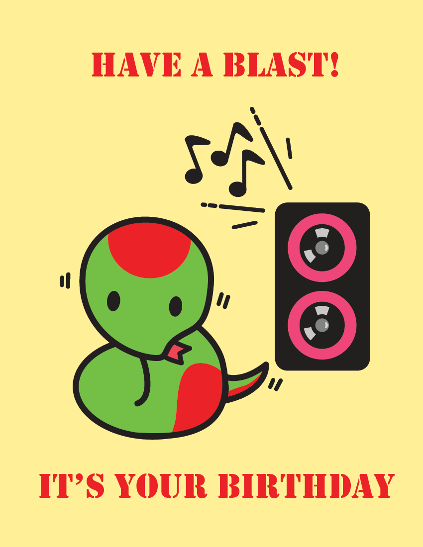 Sami - Greeting Card - Birthday