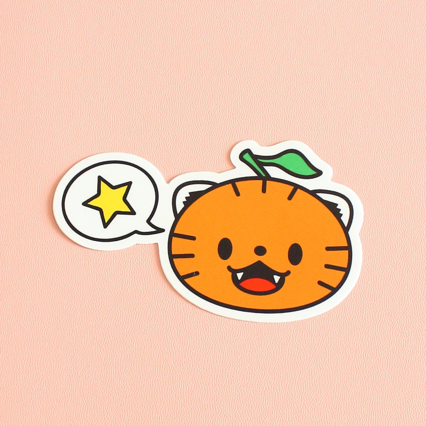 Sticker - Taitai the Tangerine Tiger