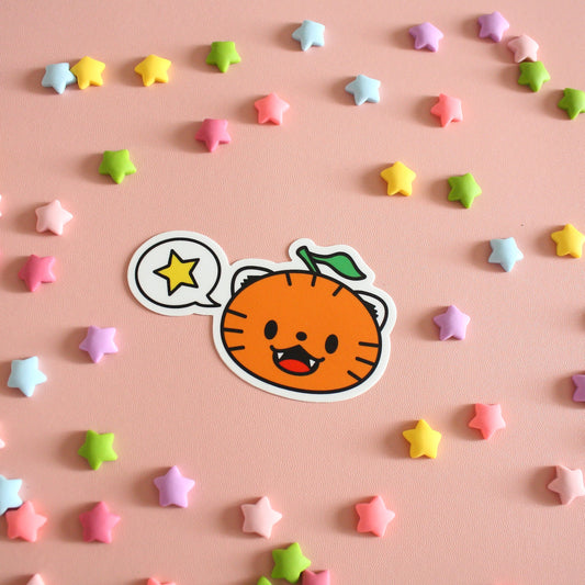 Sticker - Taitai the Tangerine Tiger